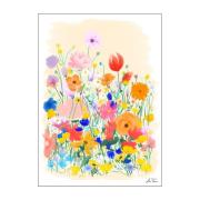 Poster & Frame - Anna Thomsen Juliste 30x40 cm Field of flowers no1