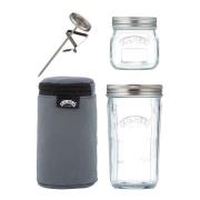 Kilner - Yoghurt Making Set 0,5 L Kirkas