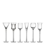 Lyngby Glas - Snapsilasi Rommi 18 cm 6 kpl Kirkas