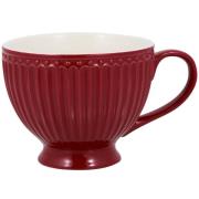 GreenGate - Everyday Alice Teekuppi 40 cl Claret red