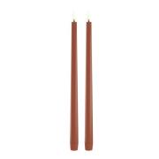 Uyuni Lighting - Taper Candles slim ¨LED-Kruunukynttilä 2,3x32 cm 2 kp...