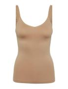 Pcplain Underwear Top Noos Bc Lingerie Shapewear Tops Beige Pieces