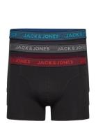 Jacwaistband Trunks 3 Pack Noos Bokserit Black Jack & J S