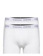 Cfnorh Logo 2-Pack Bamboo Trunks Bokserit White Casual Friday