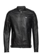 Jjerocky Jacket Noos Nahkatakki Black Jack & J S