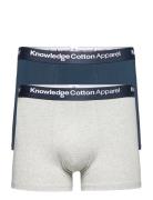 2-Pack Underwear - Gots/Vegan Bokserit Multi/patterned Knowledge Cotto...