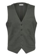 Superflex Knitted Waistcoat Puvun Liivi Green Lindbergh