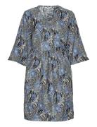 Objjacquard Dress A Fair Lyhyt Mekko Multi/patterned Object