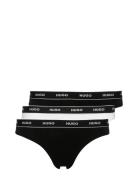 Triplet Thong Stripe Stringit Alusvaatteet White HUGO