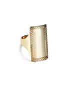 Impression Armour Ring Sormus Korut Gold Jane Koenig