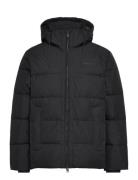 D2. Alta Down Jacket Vuorillinen Takki Topattu Takki Black GANT