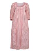 Adalee Dress 14317 Maksimekko Juhlamekko Pink Samsøe Samsøe