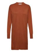 Gira Knit Dress Lyhyt Mekko Brown Minus