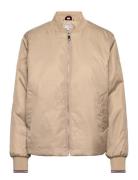 Clean Padded Gs Bomber Bombertakki Beige Tommy Hilfiger