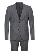 Checked Suit Puku Grey Lindbergh