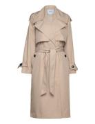 Andrea Trenchcoat Trenssi Takki Beige Minus