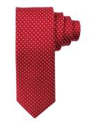 Slim Tie Solmio Kravatti Red Amanda Christensen