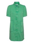 Ivy-Lavina Dress St Color Lyhyt Mekko Green IVY Copenhagen