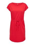 Onlmay S/S Dress Noos Lyhyt Mekko Red ONLY