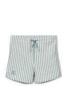 Otto Seersucker Swim Pants Uimashortsit Blue Liewood