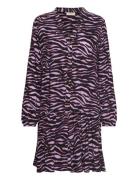 Fqlinn-Dress Lyhyt Mekko Purple FREE/QUENT