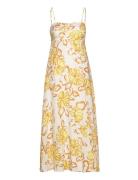 Sorso Midi Dress Maksimekko Juhlamekko Yellow Faithfull The Brand