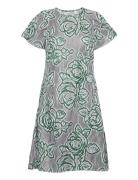 Nomi Dress Blind Rose Lyhyt Mekko Green Naja Lauf