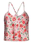 Cami Satin Funky Floral Pyjama Pink Hunkemöller