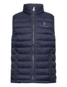 Lightweight Quilted Gilet Toppaliivi Navy U.S. Polo Assn.