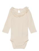 Nbfkoya Ls Body Bodies Long-sleeved Cream Name It