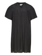 Carkeyser 2/4 Knee Dress Wvn Lyhyt Mekko Black ONLY Carmakoma