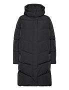 Modern Padded Coat Topattu Pitkä Takki Black Calvin Klein