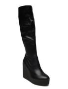 Justly Boot Korkeavartiset Saapikkaat Black Steve Madden