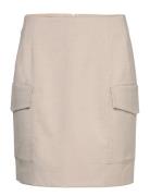 Waiiw Skirt Lyhyt Hame Beige InWear