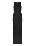 Stretchy Sleeveless Maxi Dress Maksimekko Juhlamekko Black Gina Tricot