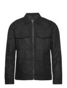 Onswill Fake Suede Jacket Otw Nahkatakki Black ONLY & SONS