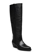 Long Boots Korkeavartiset Saapikkaat Black Billi Bi