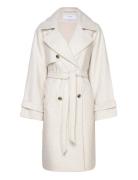 Vilandra L/S Coat/Su/1 Outerwear Coats Winter Coats Cream Vila