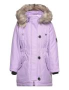 Kogiris Fur Parka Otw Noos Parka Takki Purple Kids Only