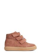 Gerd Tex Velcro Bootie Bootsit Nauhalliset Saapikkaat Pink Wheat