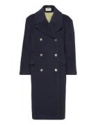 Milva Sanny Coat Outerwear Coats Winter Coats Blue Mads Nørgaard