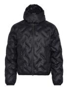 Outerwear Vuorillinen Takki Topattu Takki Black EA7