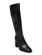 Women Boots Korkeavartiset Saapikkaat Black NEWD.Tamaris