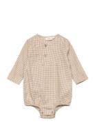 Nbmolars Loose Shirt Body Lil Bodies Long-sleeved Beige Lil'Atelier