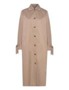 Utah Hannah Trench Coat Trenssi Takki Beige Bzr