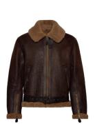 Wilder Jacket Ebony/Dark Sandst Nahkatakki Brown Belstaff