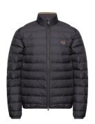 Insulated Jacket Vuorillinen Takki Topattu Takki Navy Fred Perry