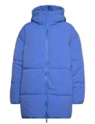 Slffraya Puffer Jacket B Vuorillinen Takki Topattu Takki Blue Selected...