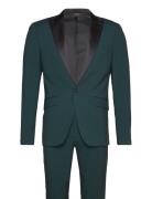 Responsibly Made Stretch Tuxedo Sui Smokki Khaki Green Lindbergh