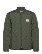 Quilted Zip Jacket Tikkitakki Green Resteröds